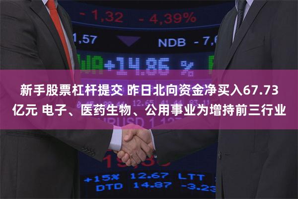 新手股票杠杆提交 昨日北向资金净买入67.73亿元 电子、医药生物、公用事业为增持前三行业