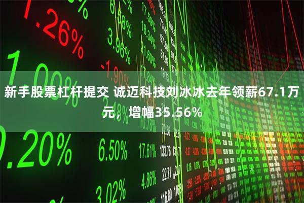 新手股票杠杆提交 诚迈科技刘冰冰去年领薪67.1万元，增幅35.56%